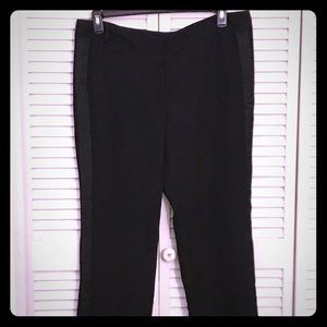 Loft Marissa straight leg black pants
